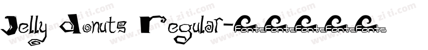 Jelly Donuts Regular字体转换